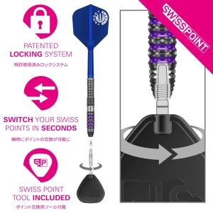Set 3 Sageti Darts Target Japan Yuta Hayashi Sirius G4 Swiss Point 90% - Img 4