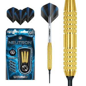 Set 3 Sageti soft darts Neutron 20 g, brass, model 2 - Img 1