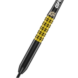 Set 3 Sageti steel darts GOAT Athlete Brass Yellow, 12 g - Img 5