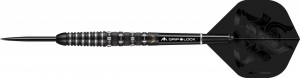 Set 3 Sageti steel darts Mission Kuro M3 - Rear Iso Grip - Img 2