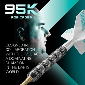Set 3 Sageti steel darts Rob Cross 95K, SP - Img 2
