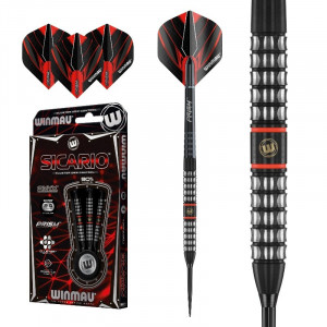 Set 3 Sageti steel darts Sicario, 90% tungsten, var 2 Paralell - Img 5