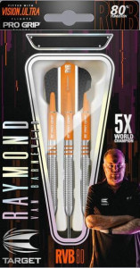 Set 3 Sageti steel Raymond Van Barneveld, 80% Tungsten - Img 1