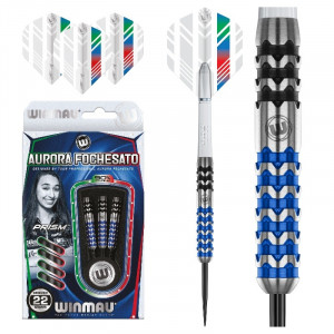 Set 3 Set sageti darts Winmau Aurora Fochesato, 22g - Img 1