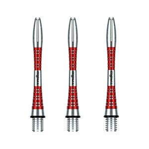 Set 3 Tije Winmau Triad Aluminiu Rosu - Img 1