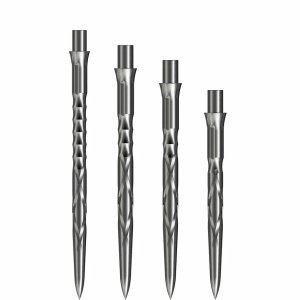 Set 3 varfuri Caliburn EVO Dart - HAN G2 - Argintiu - Img 1
