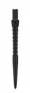 Set 3 Varfuri darts cu grip Storm Surge Black - 26 mm
