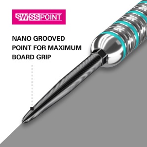 Set 3 Varfuri darts SWISS Nano Black - 30 mm - Img 4