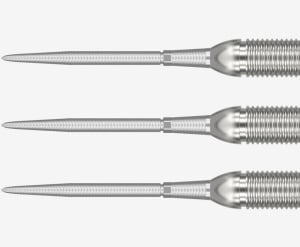 Set 3 Varfuri darts SWISS Storm Nano Argintiu - 26 mm - Img 3