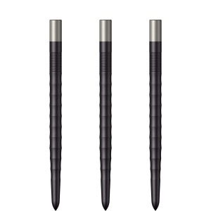 Set 3 Vârfuri de darts Mission Ripple - Vârfuri de schimb cu vârf din oțel - Negre - Img 3