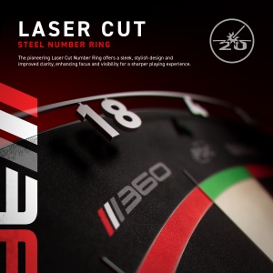 Tinta de darts Winmau Blade 360 Triple Core - Img 3