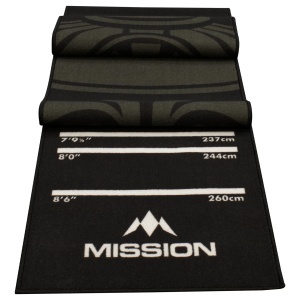 Covoraș pentru darts Mission Carpet - Antiderapant - Samurai - Img 6