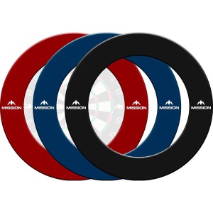 Protectie perete Dartsboard Mission Pro Heavy Duty Negru - Img 2