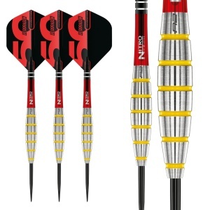 Sageti steel darts Chunky Stumpy 3 - 24 g, Editie Aniversara 50 ani - Img 6