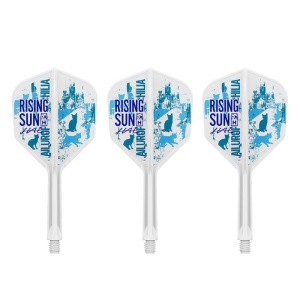 Set 3 Fluturasi Darts Target Japan K-Flex Haruki Muramatsu Rising Sun White NO6 - Img 9