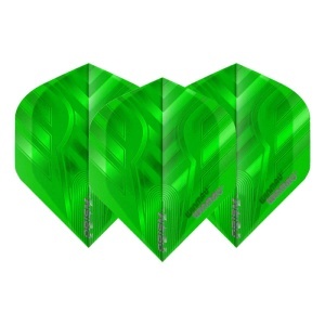 Set 3 Fluturasi Darts Winmau Prism Zeta Standard Verde - Img 2