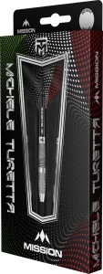 Set 3 Sageti Darts Mission Michele Turetta, 95% Tungsten Sablat - Img 2