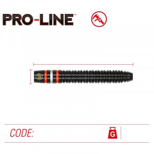 Set 3 Săgeți darts Winmau steel Pro-Line, 90% - Img 4
