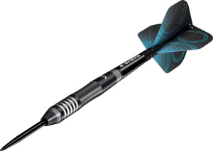Set 3 Sageti Mission Precision Darts, Steel Tip 90% Tungsten, Black PVD - Img 3