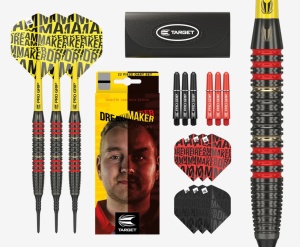 Set 3 Sageti soft darts (varfuri plastic) Dimitri Van den Bergh Brass, 18 g - Img 3