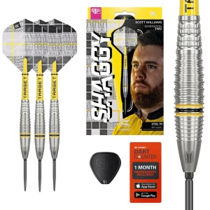 Set 3 Sageti Steel darts Target Scott Williams G2 Swiss Point 90% - Img 3