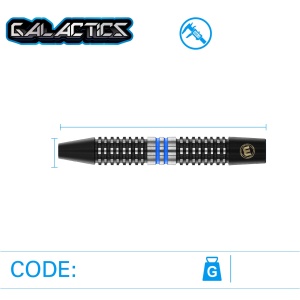 Set 3 Sageti Steel Galactics 90% Tungsten - Img 2