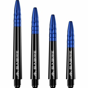 Set 3 Tije Mission Sabre Negru cu Top Albastru