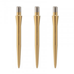 Set 3 Varfuri darts Storm Smooth Gold - 30 mm