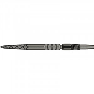 Set 3 Varfuri darts SWISS DS Black - 26 mm