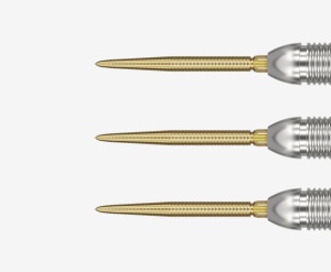 Set 3 Varfuri darts SWISS Nano Auriu - Img 3