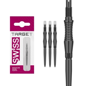 Set 3 Varfuri Target Swiss RST Negru