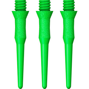 Set 50 Varfuri plastic soft darts (darts electronic) Mission Titan Drift Verde Neon - 2ba - Img 1