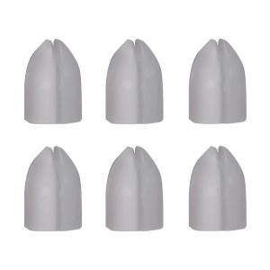 Set 6 Protectii Fluturasi L-Style Shell Lock Alb Laptos
