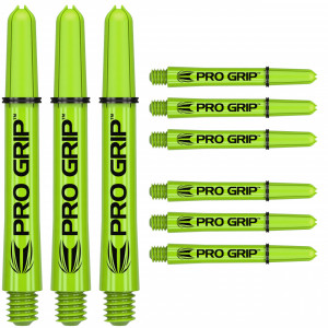 Set 9 Tije Pro Grip Verde Lime (3 seturi) - Img 1