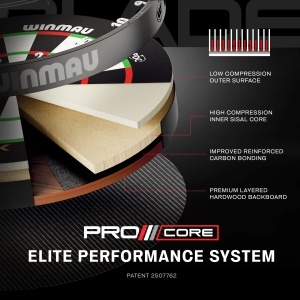 Tinta de Darts Profesionala Winmau Blade X - Tinta Oficiala PDC - Img 11