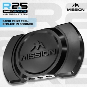 Instrument pentru schimbarea vârfurilor pentru săgeți Mission R2.5 Rapid – – Negru