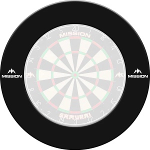 Protectie perete Dartsboard Mission Pro Heavy Duty Negru - Img 1