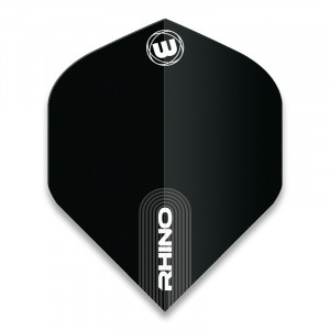 Set 3 Fluturasi Darts Rhino 150 Standard Extra Thick - negru - Img 2