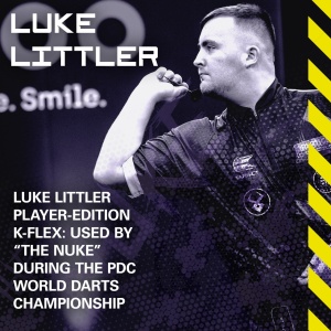 Set 3 Fluturasi K-Flex nr 6 Luke ”The Nuke” Littler Negru - Img 3