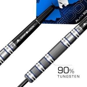 Set 3 Sageti Darts Mission Alan Soutar Soots - Blue & White Steel - Img 3