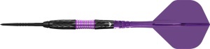 Set 3 Sageti Darts Mission Vector Darts - Steel Tip - 95% Tungsten - Negru PVD & Electro Mov - Img 8
