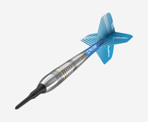 Set 3 Sageti soft darts (varfuri plastic) Phil Taylor Brass, 18g - Img 1