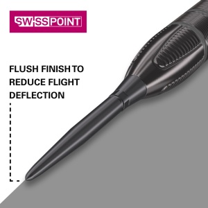 Set 3 Varfuri darts SWISS Storm Black - 35 mm - Img 2