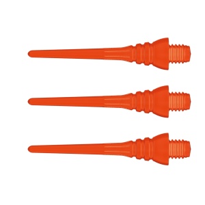 Set 50 Varfuri plastic soft darts (darts electronic) Triton Winmau Portocaliu - Img 2