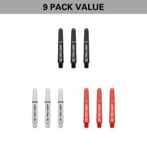Set 9 Tije Pro Grip Negru/Alb/Rosu (3 seturi) - Img 3