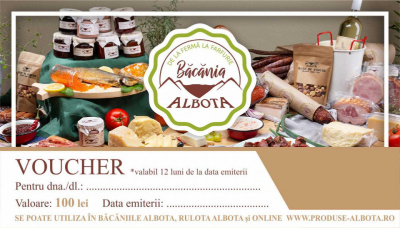Voucher Cadou Bacania Albota