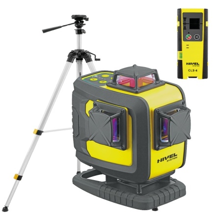 Nivela laser in cruce Nivel System CL4D-G trepied SJJM1EX senzor CLS4