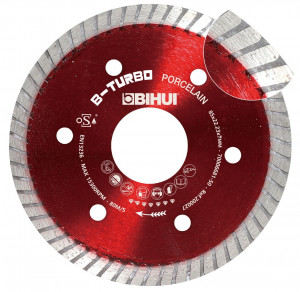 Disc Diamantat pt. Placi dure, Portelan dur, Placi ceramice 85x22.2 (mm) Super Premium - BIHUI-DCDT85 - Img 1