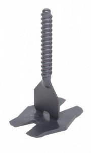 Distantiere autonivelare Cyclone pt. gresie, faianta si placi - Rost de 1mm - 300 buc - RUBI-35938 - Img 1