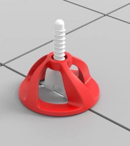 Distantiere autonivelare TWIST pt. gresie, faianta si placi - Rost de 1 mm - 100 buc - XLEV-TWC1100 - Img 3